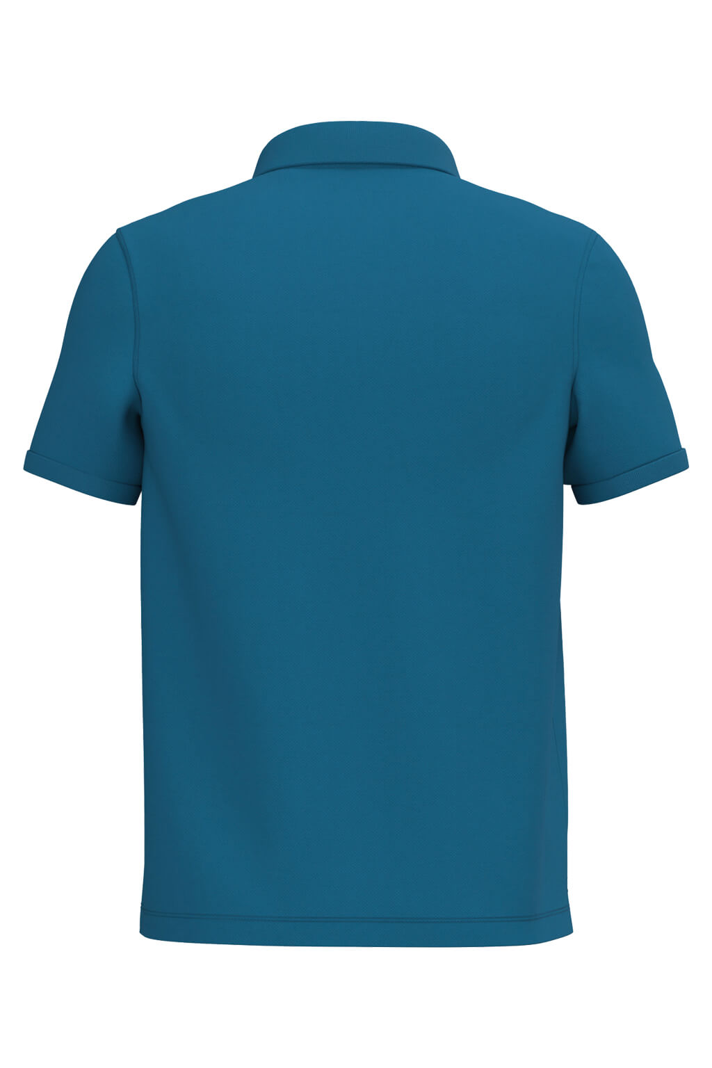 Polo HN EcoBoss 100% Algodón Orgánico 220g/m² - Azul Sapphire - Imagen 4