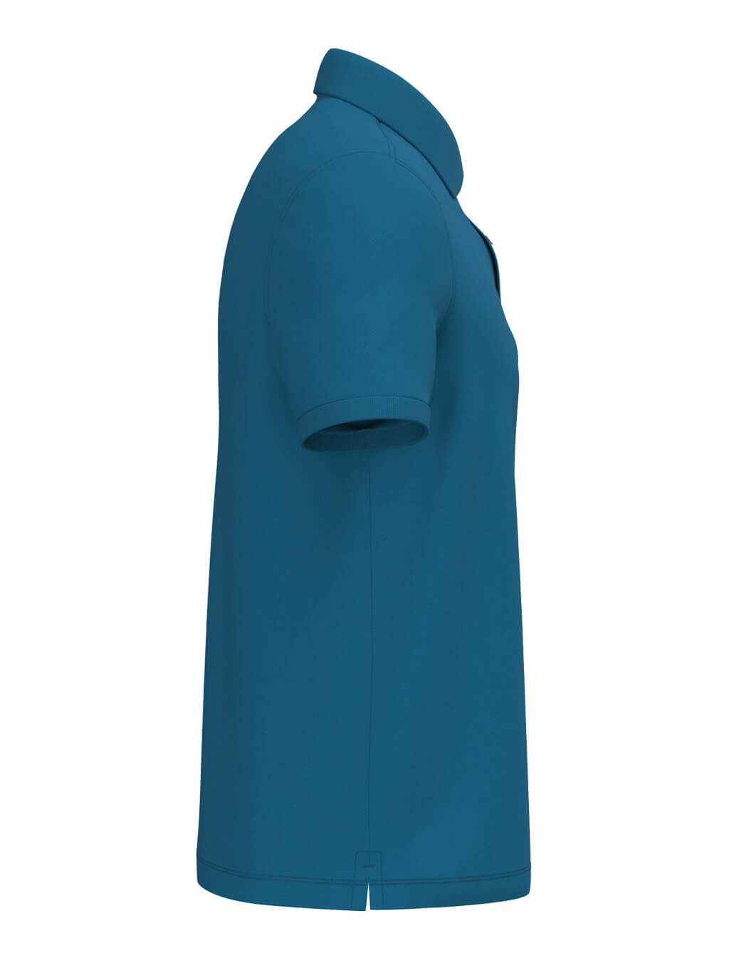 Polo HN EcoBoss 100% Algodón Orgánico 220g/m² - Azul Sapphire - Imagen 5