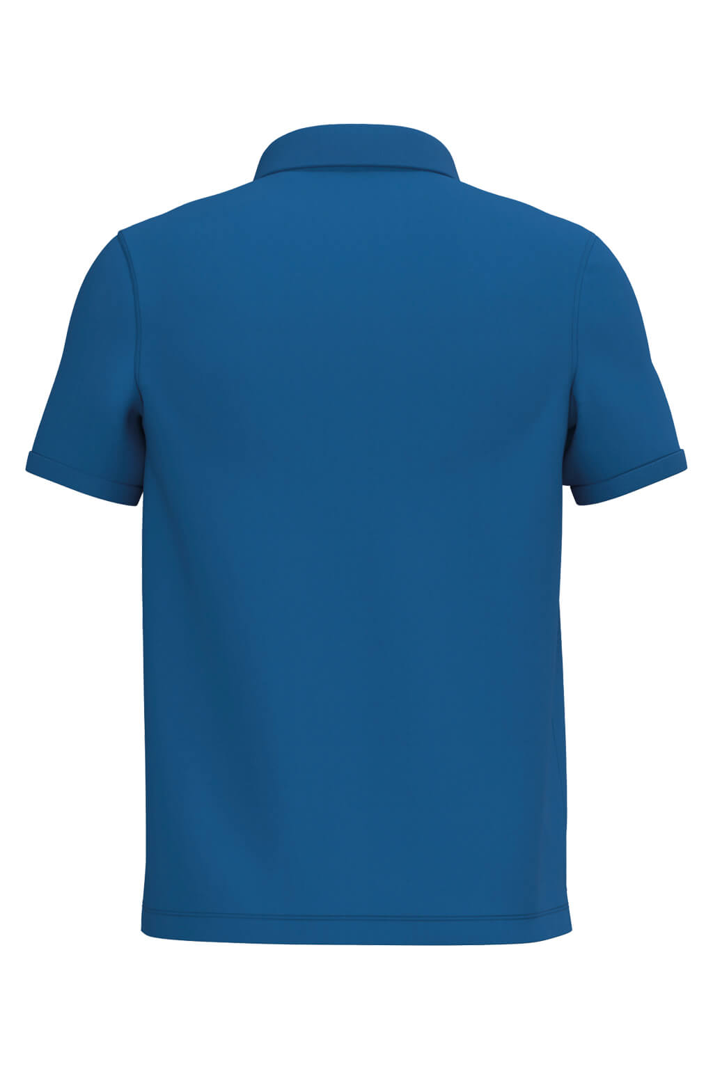 Polo HN EcoBoss 100% Algodón Orgánico 220g/m² - Azul Sea Blue - Imagen 4