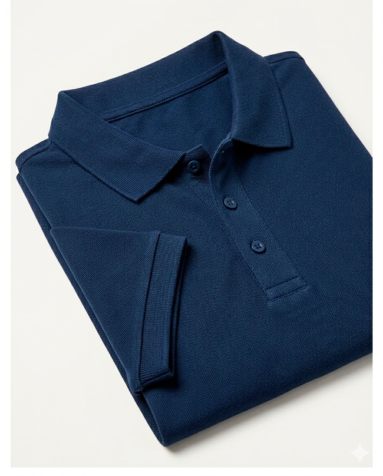 Polo HN Elastic Cotton 220gr/m² - Azul Navy - Imagen 4